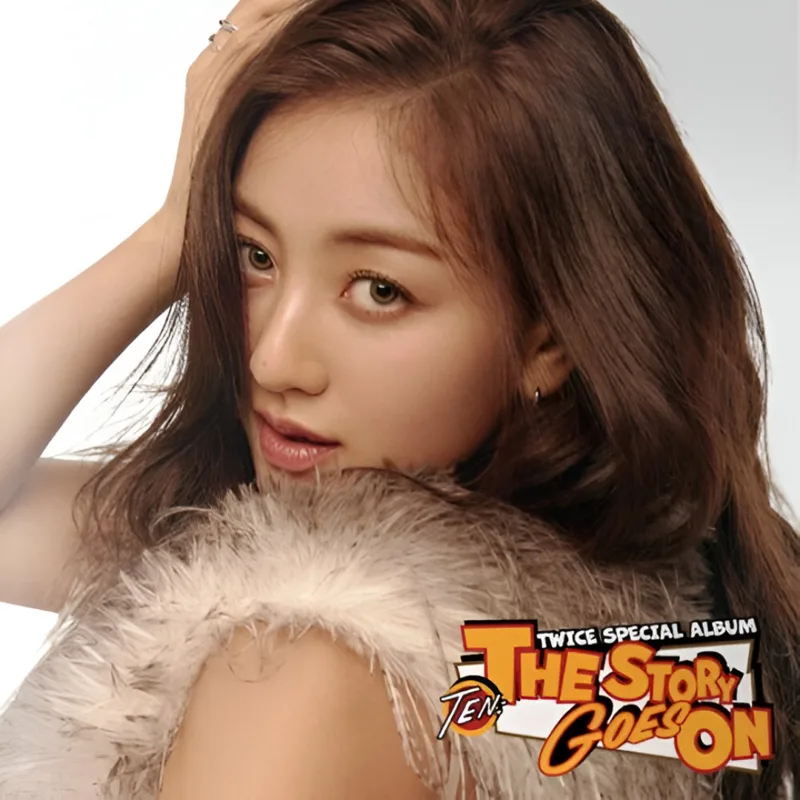 Jihyo's cover for Ten: The Story Goes On